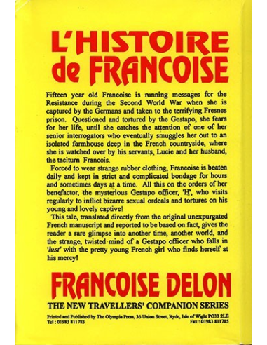 L'Histoire de Francoise By Francoise Delon