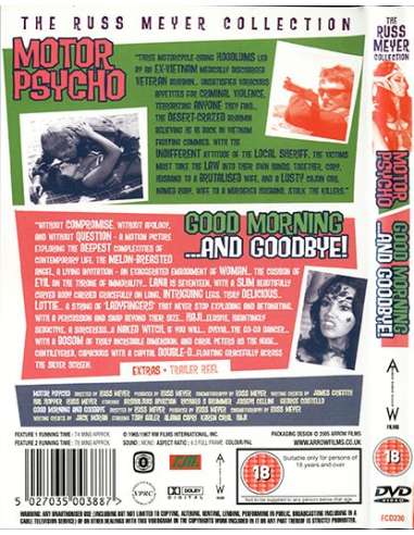 Russ Meyer's Motor Psycho and Good Morning ...and Goodbye! © RamBooks
