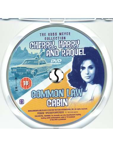 Russ Meyer's Cherry, Harry and Raquel and Common Law Cabin © RamBooks