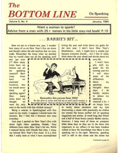 The Bottom Line On Spanking Vol. 5 No.04 2